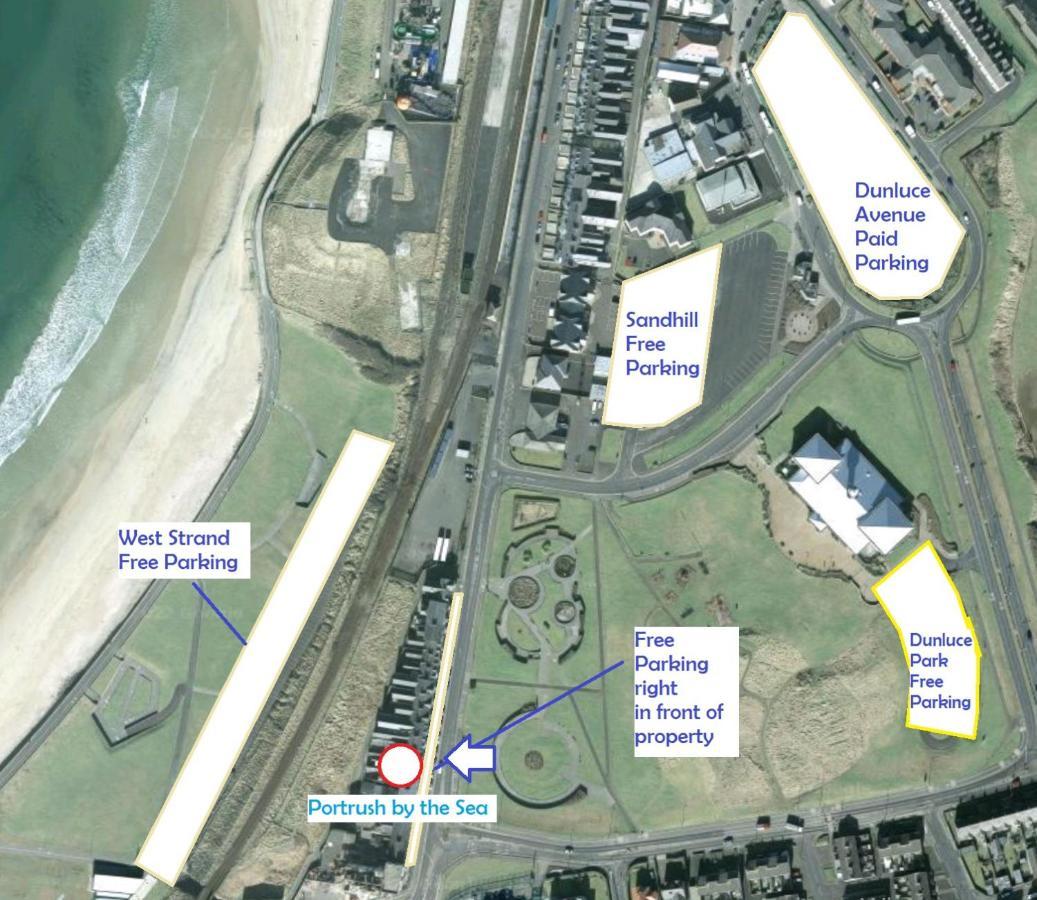 5 Dunluce Park - Portrush By The Sea Διαμέρισμα Εξωτερικό φωτογραφία
